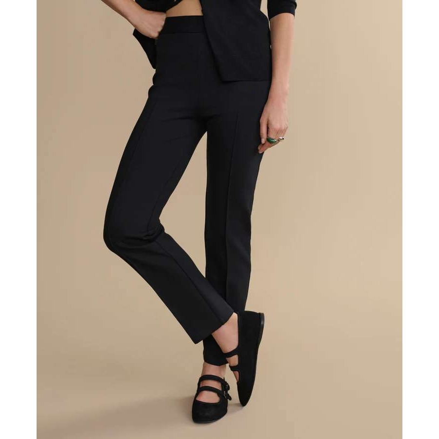 J Brand Kailee Black Slim Straight Cropped Pants 872k120 Womens 26